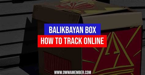 How to Track Balikbayan Box Cargo Delivery Online .